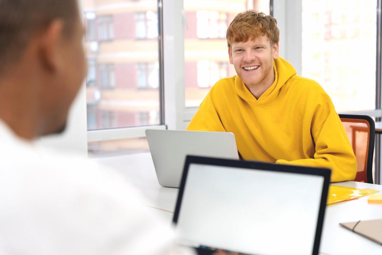 Präsentationen und Kundengespräche